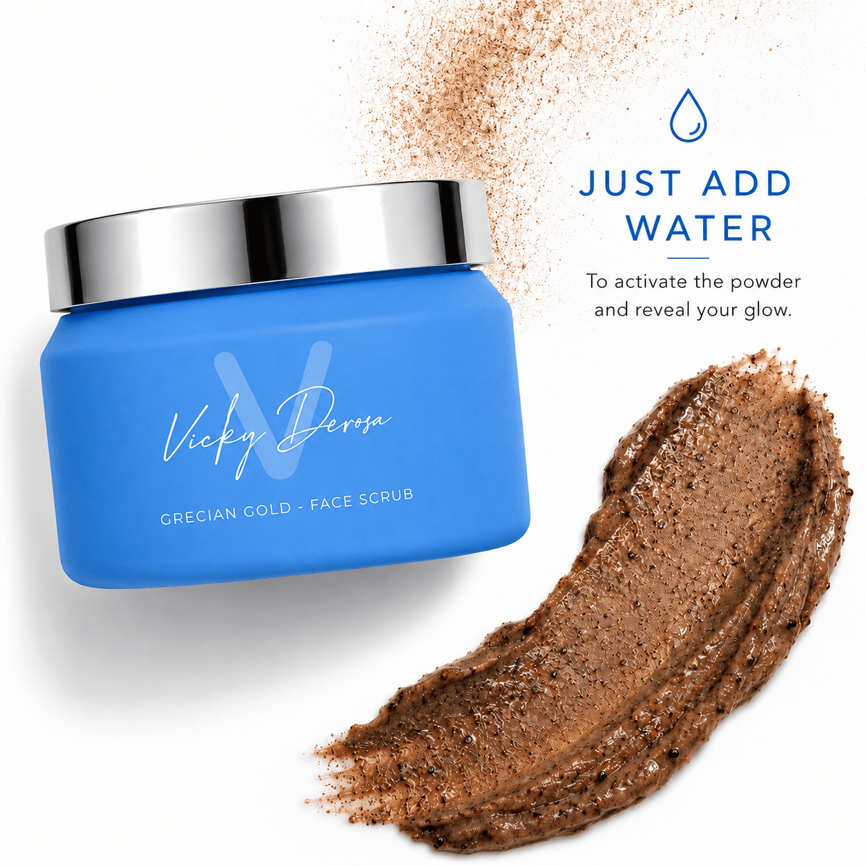 Grecian Gold - Face Scrub - Vicky DeRosa