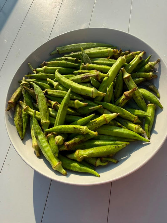 Homemade Okra Glow Mask: A Nourishing Greek Beauty Ritual - Vicky DeRosa