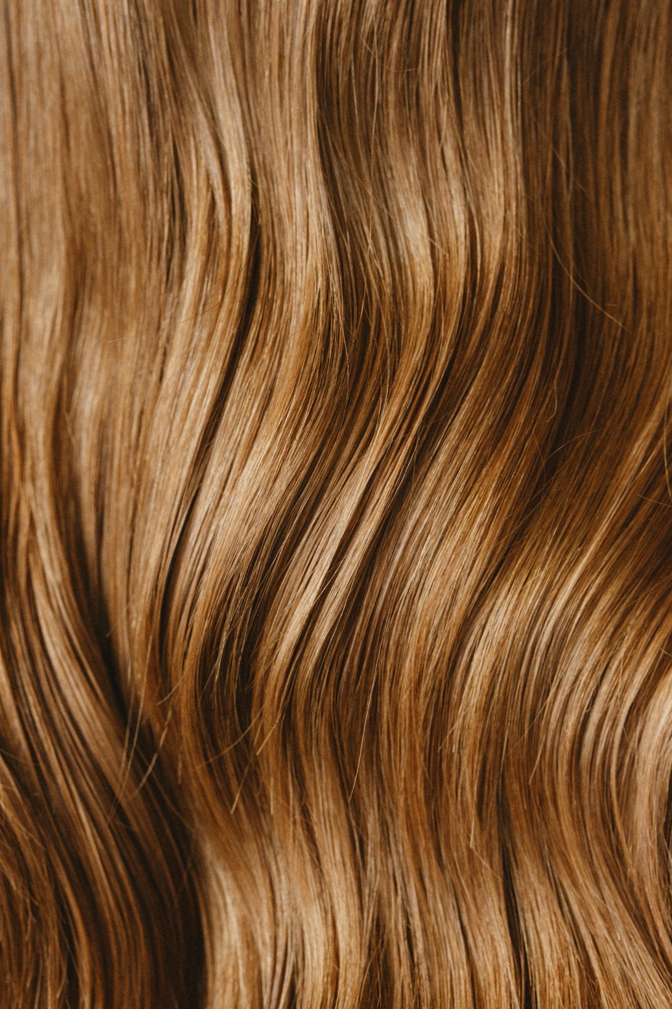Glossy healthy hair
