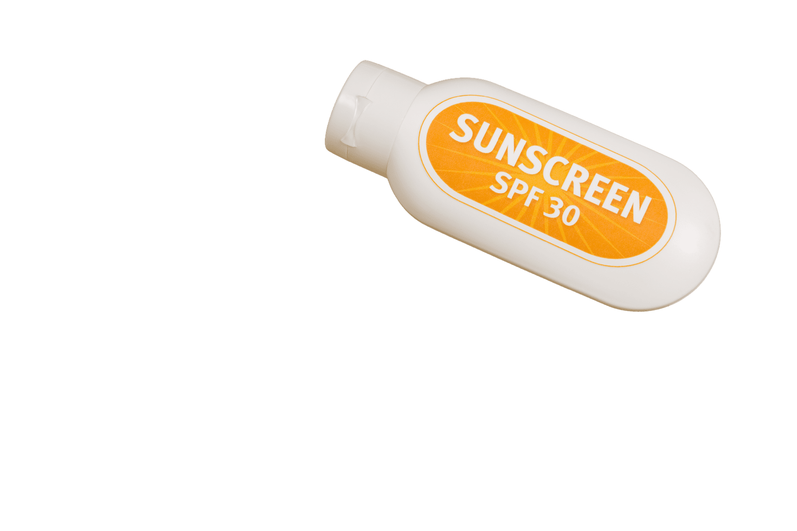 Sunscreen SPF 30 tube illustration