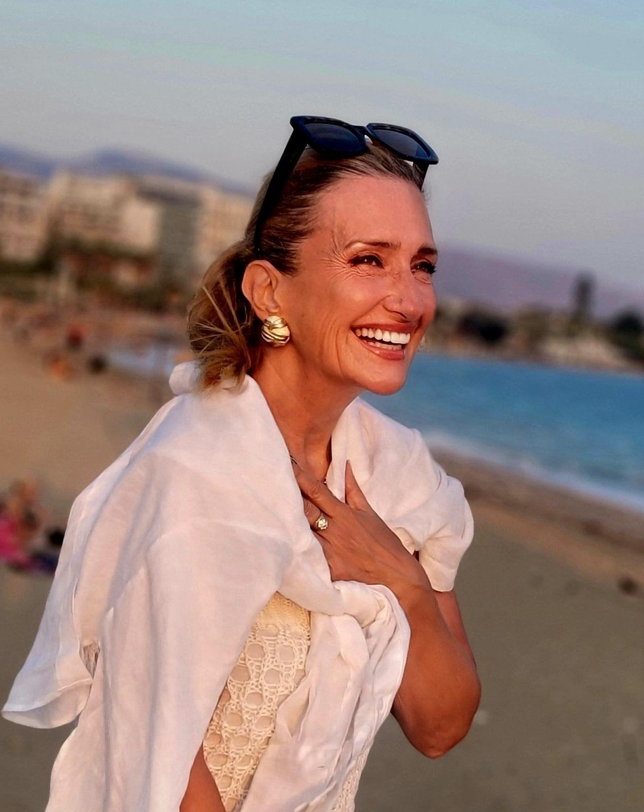 Woman by the sea